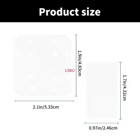 L5BD 40Pcs Humidifier Replacement Filter for LV600S LV600HH Mineral Absorption Pad