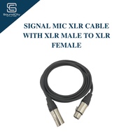 Signal Mic XLR Cable With XLR Male To XLR Female ( XLR Cable )