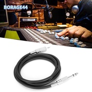 BORAGE44 TRS Stereo Audio Adapter Cable, Plug and Play 3.5mm (1/8 Inch) Male to 6.35mm (1/4 Inch) Ma