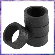 4Pcs Rubber Tyre Tires Wheel for K969 K989 P929 Iw04M Iw02 Mini-Z Mini-D Mini-Q 1/28 RC Drift Racing