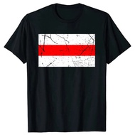T-shirt lucu bercorak bendera Belarus. T-shirt fesyen kasual untuk lelaki dan wanita, 100% kapas, po