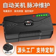 Smart charger for electric vehicle batteries60V20AH48V72V32AH12AH45Ah Universal type lead-acid batte