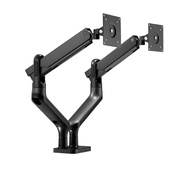ประกัน 3 ปี LIV Extra Dual Monitor Arm Iconic Ring RedDot Winner ขาตั้งจอคอม ขาจับจอคอม 2 แขน 17-32