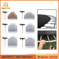 [Baosity3] 20x Trampoline Springs with Spring Pull Tool Weather Resistant Metal Premium for Outdoor Universal Trampoline Accessories