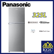 Panasonic 325L Fridge NR-TV341BPSM / NR-TV341BPKM Inverter Energy Saving 2-Door Top Freezer Refrigerator