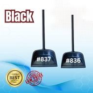 MegaMartPlace Dustpan Black Medium & Large Cleaning tool Debris collector Heavy-duty dustpan medium