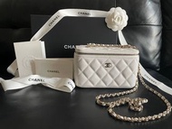 Chanel長盒子，荔枝皮