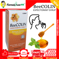 Beecolin Expectorant Syrup 120ml (Exp 02/2026) Relieve cough, Loosen Phlegm, Clear chest congestion