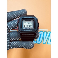 Vintage Square Casio G-Shock G-5500 Red Side Button