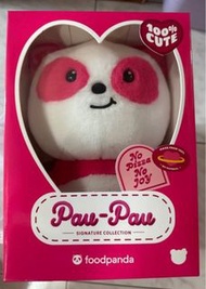 foodpanda 熊貓 胖胖達 娃娃 絨毛玩具 絨毛娃娃 可愛娃娃 限量周邊商品