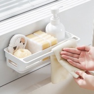 Multipurpose Shelf No Need To Drill The Wall Built-In Tray Size 27.3*13.5*6.5 Cm. D116