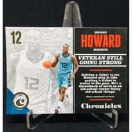 T1 Yongfeng Cloud Leopard DWIGHT HOWARD 2017-18 PANINI CHRONICLES 16 Hornets "Warcraft"