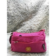 Fuchsia Pink Crossbody Bag