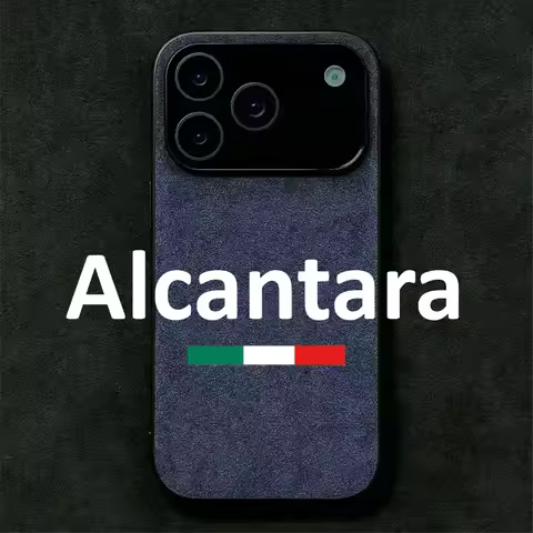 Alcantara Suede Leather Slim Phone Case for iPhone 17 pro Max 16 pro 16E Air 15 14 plus 13 11 12 Min