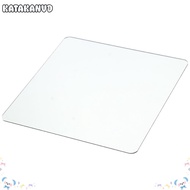 KATAKANVD 4 Pack Wall Mirror Tiles, 8 X 8 Inch Self Adhesive Square Mirror, Frameless Acrylic Acryli