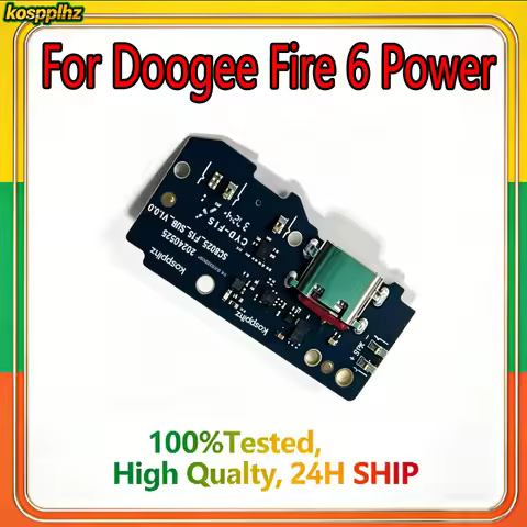 New Charging Dock Board For Doogee Fire 6 Power Usb Board Charging Dock FPC Accessories