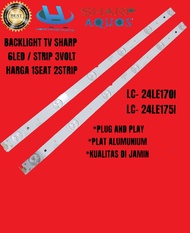 BACKLIGHT TV LED SHARP LC 24LE170I 24LE175I 24LE170 24LE175 LC24LE170I LC24LE175I LAMPU BL 24 INCH I