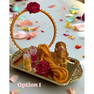 Sumangali Set | Sumangali Splendour Tray | Indian Nalungu Favors | Wedding Favors | Doorgifts | Uniq
