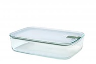 MEPAL - 荷蘭製造 EasyClip 2250ml 玻璃 (焗爐550°c) 密氣 食物儲存盒 - nordic sage