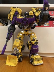 Transformers jambao devastator 變形金剛 金寶 建築派 大力神 gt放大