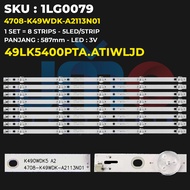 Backlight TV LG 49 Inch 49LK5400PTA.ATIWLJD 4708-K49WDK-A2113N01