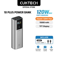 CUKTECH 150W Max Fastcharging 10000mAh Mini Powerbank Xiaomi 120W Max Samsung 45W iP16/15/14（10 Powe