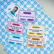 REMINDER cute sticker motivational quotes Islamic journaling planner