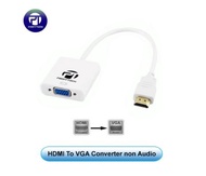 Hdtv to vga NON AUDIO converter profftech 1080p full hd gold for laptop pc - Konverter Hdtv male to