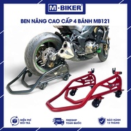 MB121 4-wheel PKL motorbike lift - PKL Z1000/ZX10R, Triumph T100, Twin900, S1000RR motorcycle lift