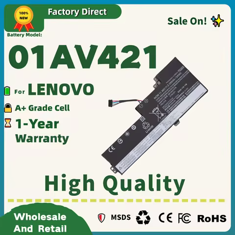 Factory Direct! 01AV421 Battery For Lenovo ThinkPad T470 T480 A475 A485 TP25 01AV419 01AV489 01AV420