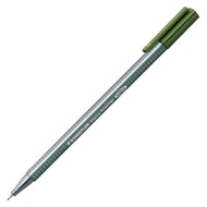 STAEDTLER三角舒寫0.3mm細字筆/深綠
