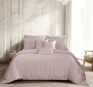 [ราคาโปร] Akemi ผ้าปูที่นอน 5 ฟุต 3 ชิ้น TENCEL  รุ่น Earnest Dobby 1200 เส้นด้าย