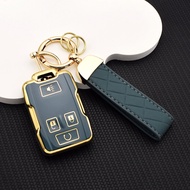 Soft TPU Key Fob Case for Chevrolet Colorado Silverado 1500/2500HD/3500HD GMC Yukon Sierra Canyon-Pr