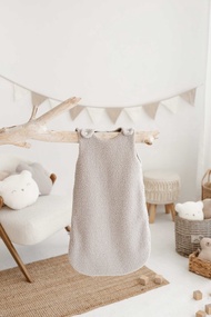 嬰兒睡袋，睡袋雙層紗布和毛絨| 3 Colo 舒適睡袋