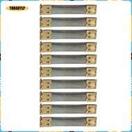 [tdraoylp] 10pcs Purse Or Glasses Case Flex Frame Internal Flex Spring Clip Bronze 8cm
