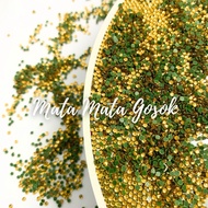 MATA Atom SWAROVSKI SEQUENCE MOTE HIJAB SEQUENCE RUBBING BEADS RUBBING EYE DIAMOND ROUND 10gram (Not