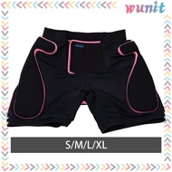 [Wunit] Protective Padded Shorts Activewear Black Comfortable Hip Protection Protective