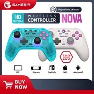 GameSir Nova Wireless Switch Controller Bluetooth Gamepad with Hall Effect for Nintendo Switch iPhon