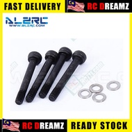 ALZRC D45F04 Devil 450 SDC M2 Socket Collar Screw 4pcs Metal Part ALZRC RC Helicopter Original Part