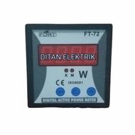 DIGITAL WATT METER AC (72X72) FT-72WD DIGITAL KW METER FT72WD ORIGINAL AND TRUSTED