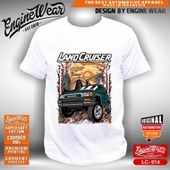 kaos Land cruiser VX80 Baju Offroad toyota Hardtop Tshirt Mobil Jeep otomotif 4WD 4x4 lc vx80 hj lc0