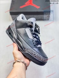 NIKE男女子AIR JORDAN 3 RETRO BG運動訓練籃球鞋DM0967-010 Size ：36-45