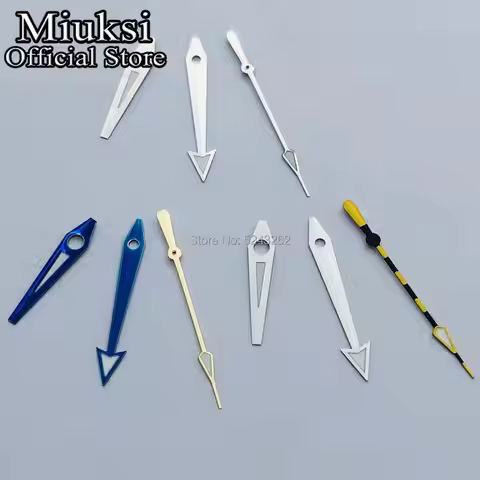 Miuksi watch hands fit NH35 NH36 Miyota 8215 821A 8205 Mingzhu DG2813 3804 Seagull ST1612 movement