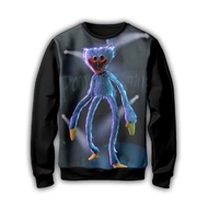 Poppy Playtime Huggy Wuggy 3D Game Kids Sweater Poppy Playtime 3D Game Kids Jacket Poppy Playtime 3D