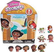 Just Play Disney Doorables Moana 2 Collection Peek, 1.5-Inch Mini Collectable Figures, Kids Toy Ages