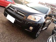 【全額貸 二手車 中古車】2010年 RAV-4 4WD G旗艦 2.4四傳 黑色 黑內裝