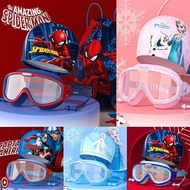 Disney Kids Goggles Wide Lens Swim Mask Swimming Quick Release Anti Fog UV Adjustable Google Childre