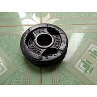 Cast iron dumbbell set with 4 3kg dumbbells + 4 2kg dumbbells with large holes installed with 50mm d