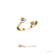 Ravipa | Gold Winnie the Pooh Diamond Ring - แหวน