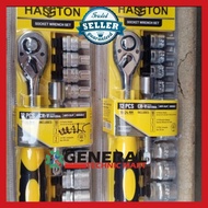 Ready HASSTON PROHEX kunci sok set 12pcs ,socket wrench set heavy duty